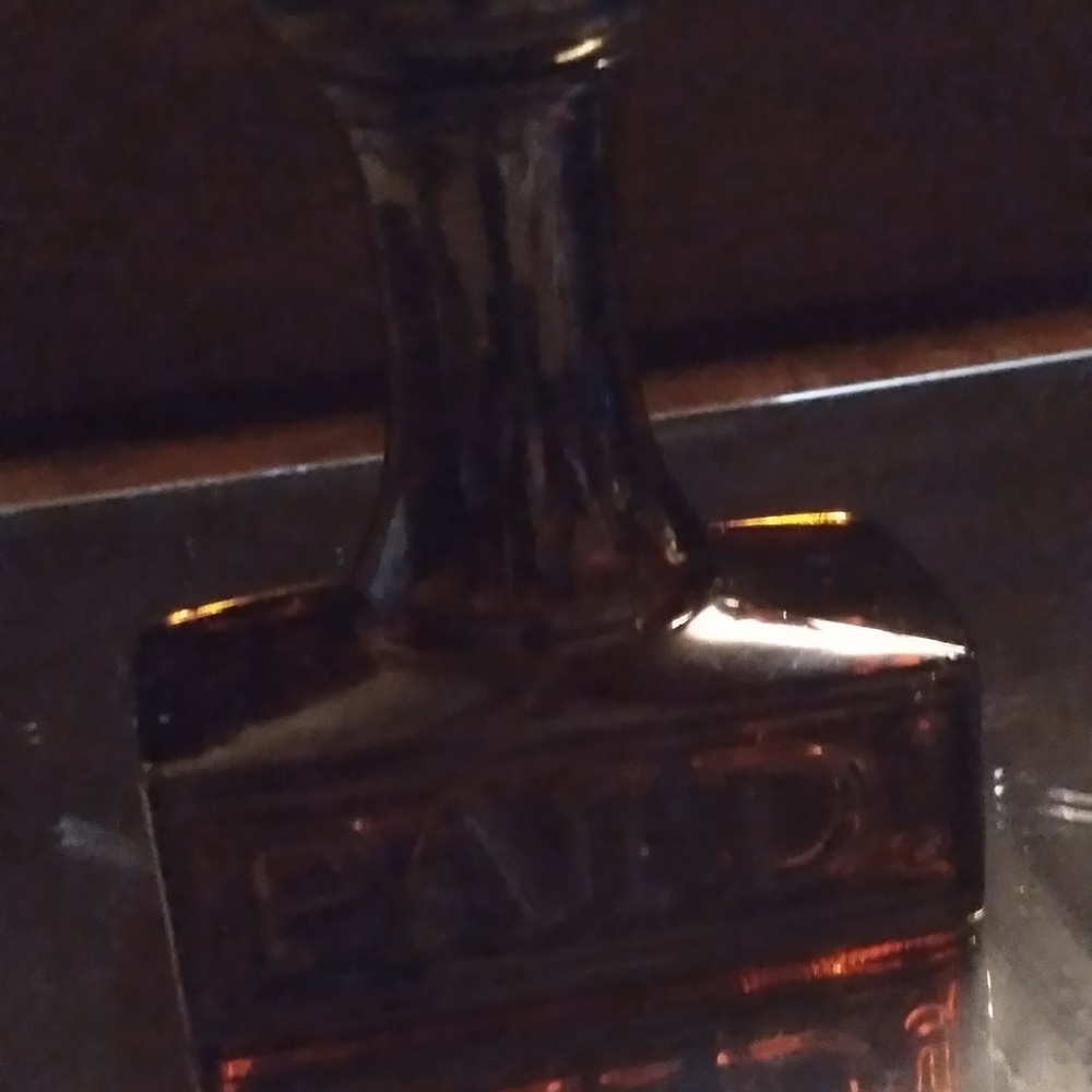 Avon Dark Glass Perfume Bottle